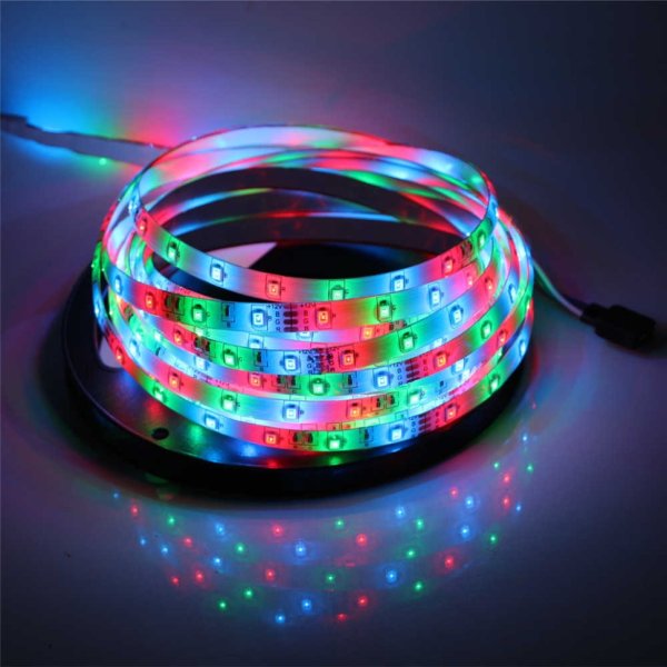 Комплект светодиодная лента led 3528 RGB