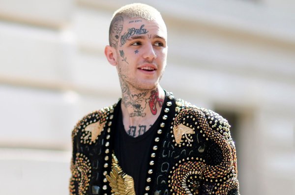 Lil Peep лысый