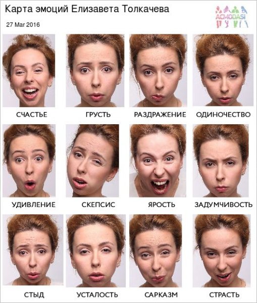 Эмоции названия
