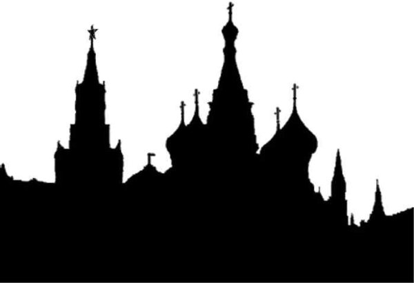 Силуэт города Москва