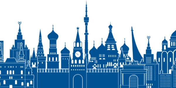 Силуэт города Москва