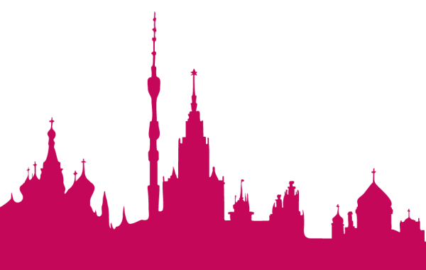 Силуэт города Москва