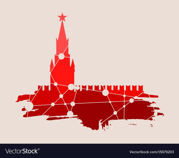Кремлевская стена силуэт