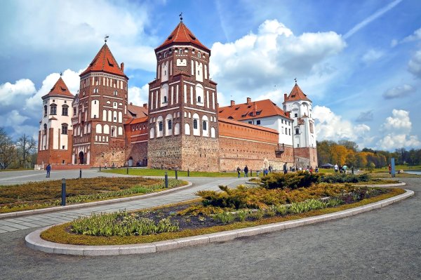 Беларусь Минск Мирский замок