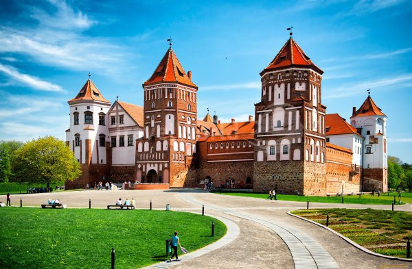 Мирский замок в Белоруссии