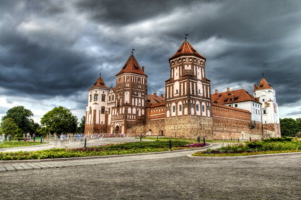 Мирский замок в Белоруссии