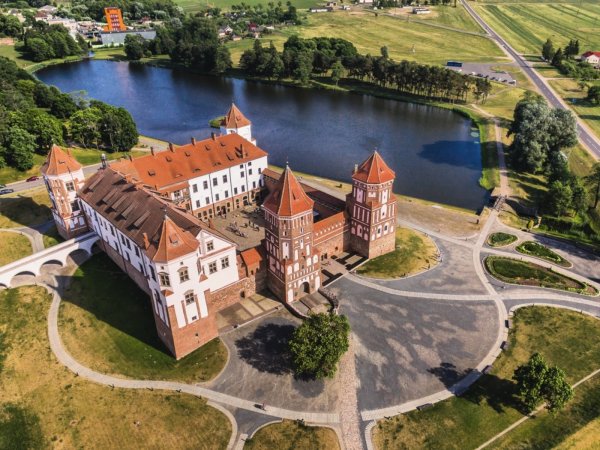 Мирский замок в Белоруссии