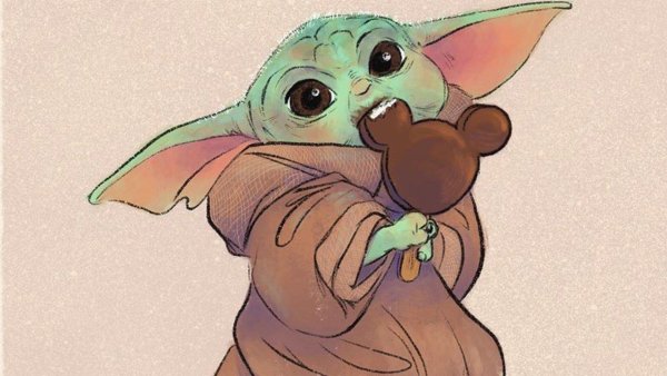 Art Star Wars Бэйби йода