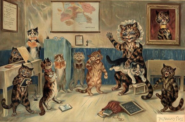 Луис Вейн коты