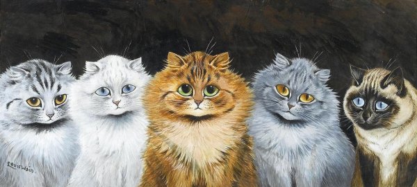 Художник кошек Луис Уэйн