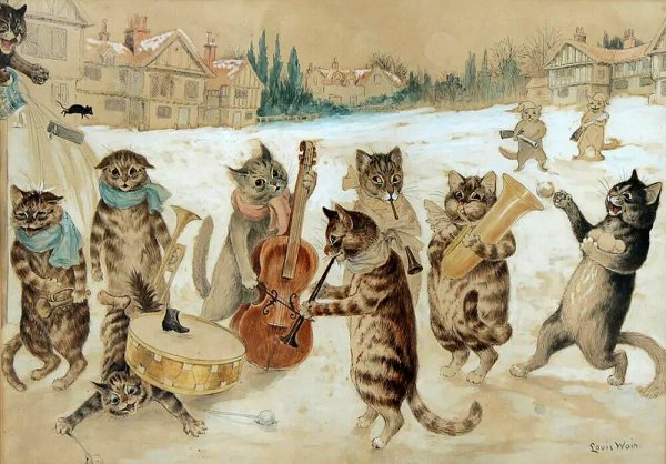 Луис Уильям Уэйн коты