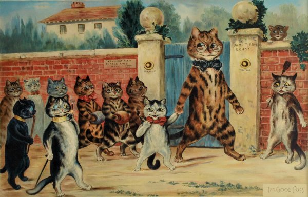 Луис Уильям Уэйн коты