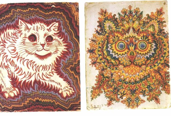 Кот Калейдоскоп Луис Уэйн