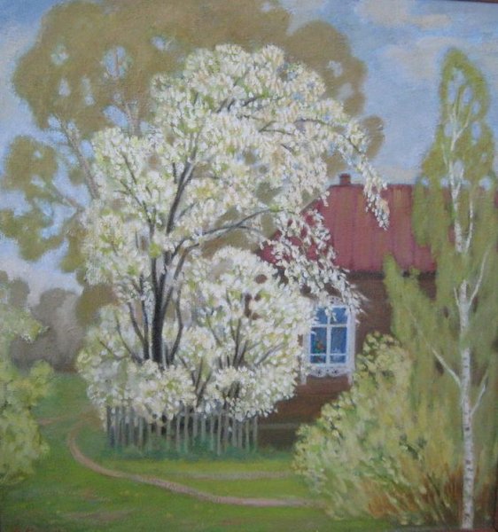 А Есенина "сыплет черемуха снегом"