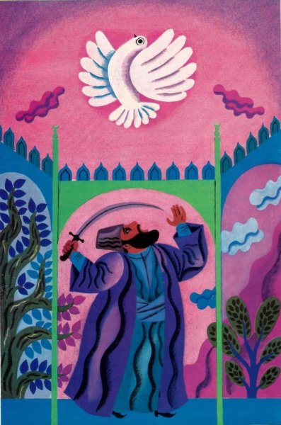 Иллюстрация к сказке портной и царь