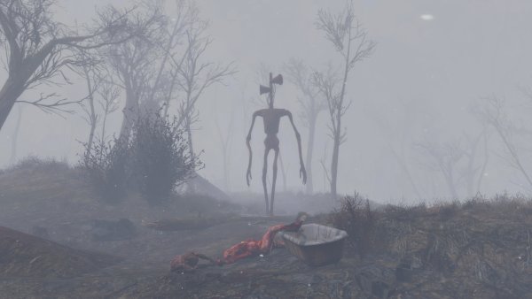 Сиреноголовый монстр SCP