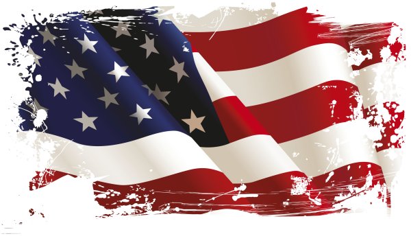 Картинки американский флаг (47 фото)