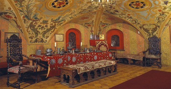 Палаты бояр Романовых интерьер