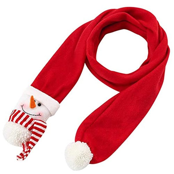 Зимний шарф новогодний