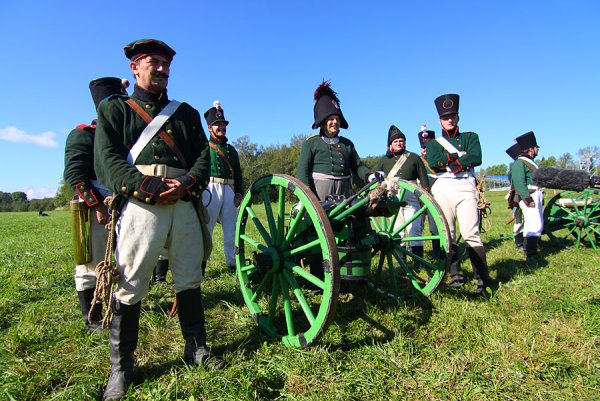 Артиллерия Бородино 1812
