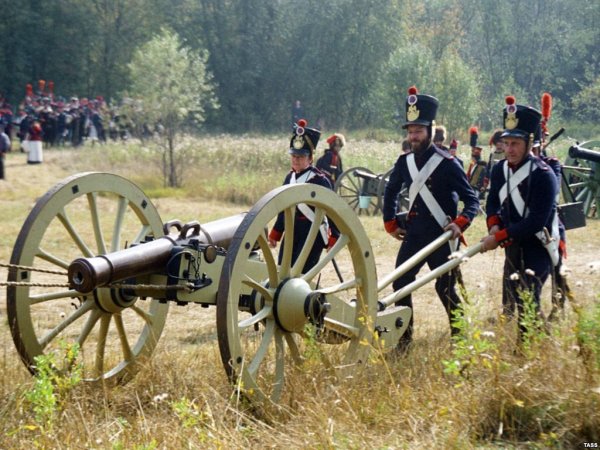 Артиллерия Бородино 1812