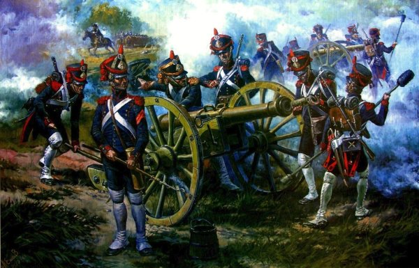 Гвардейская артиллерия Наполеона 1812г.