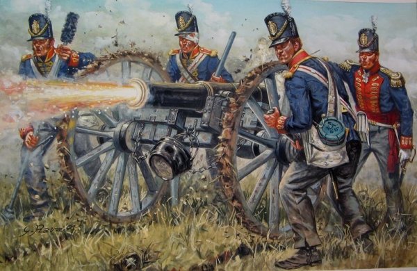 Артиллерия Наполеона 1812