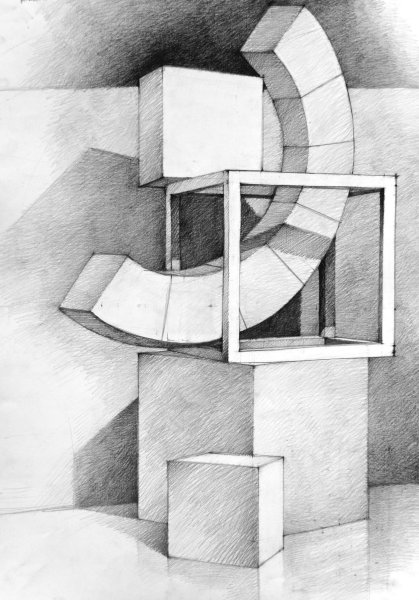 Пространственные композиции из фигур