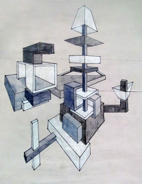 МАРХИ объемно пространственная композиция