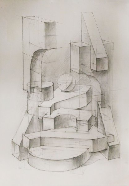 МАРХИ объемно пространственная композиция