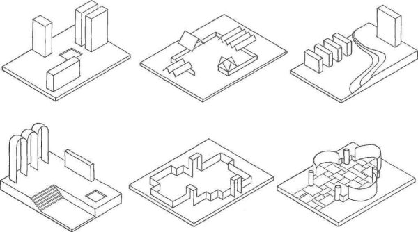 Объемно пространственная композиция макет