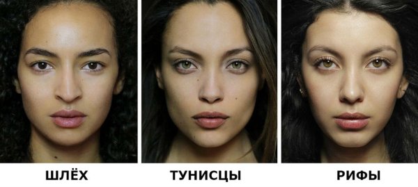 Разные черты лица