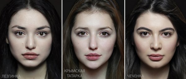 Внешность девушек разных национальностей