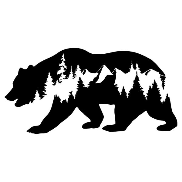 Силуэты природы и животных