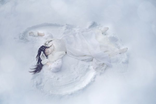 Ангел снежный картинки (50 фото)
