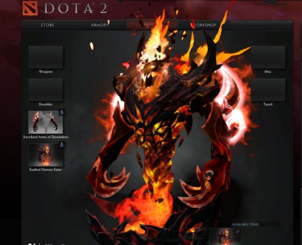 Dota 2 Shadow Fiend Arcana