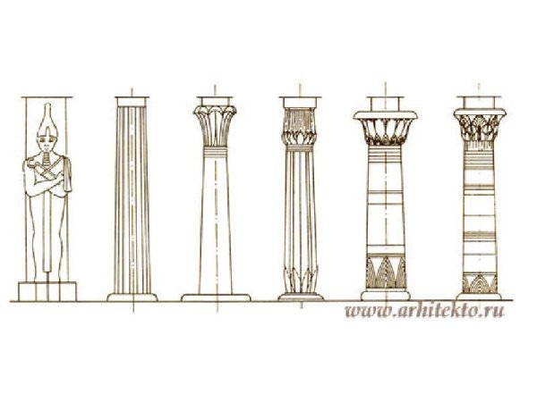 Египетские колонны картинки (47 фото)