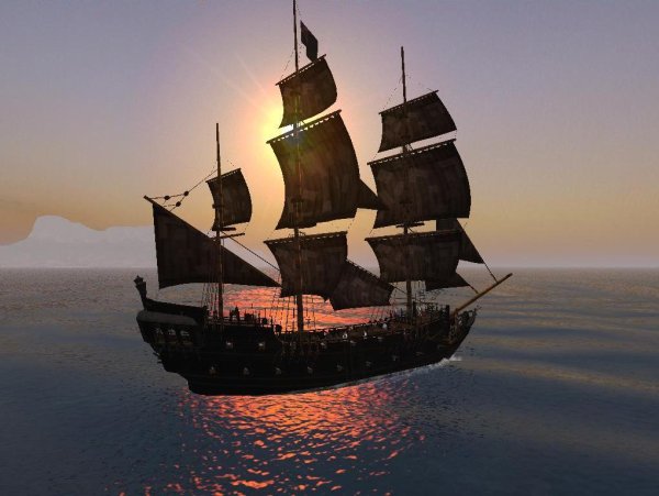 Корабль Генри Моргана черная Жемчужина