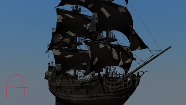 Галеон Летучий голландец