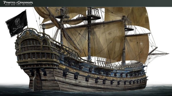 Sea of Thieves черная Жемчужина