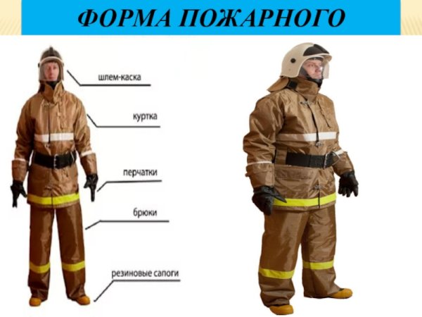 Форма пожарного