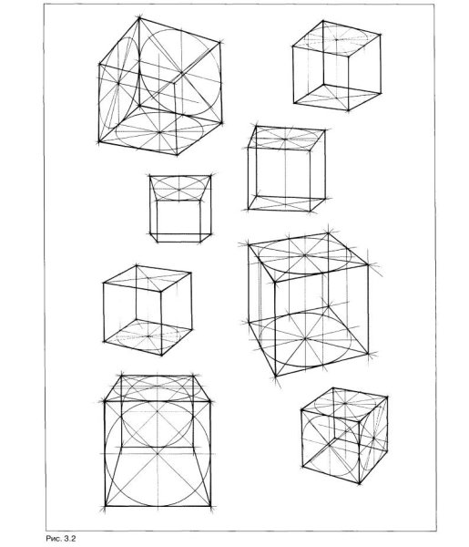 Построение каркаса Куба
