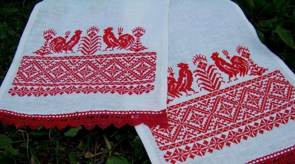 Белорусский народный орнамент рушник