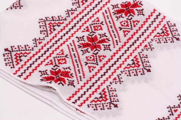 Вышитые полотенца крестом