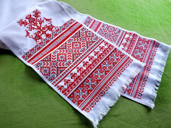 Рушник белорусский орнамент