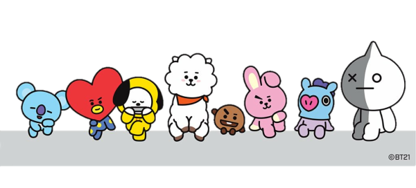 Персонажи БТС bt21