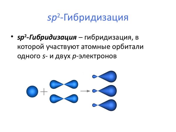 SP^2-SP 2 − гибридизации?
