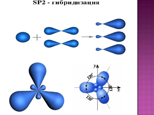 Алкены sp2 гибридизация