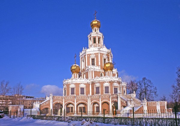 Москва. Храм Покрова Пресвятой Богородицы в Филях.