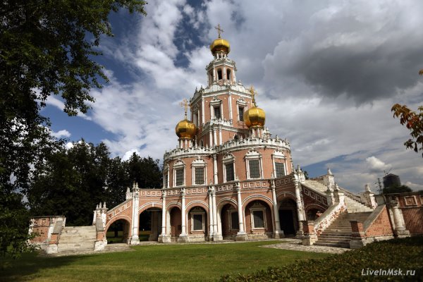 Московское Барокко Церковь Покрова в Филях